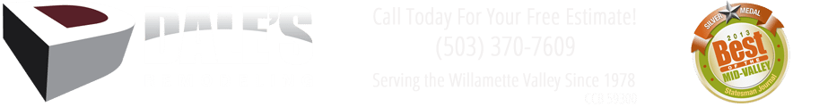 Dale's Remodeling Salem Oregon